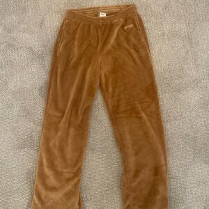 NWOT PINK Victoria's Secret Tan Teddy Bear Pants